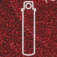 Miyuki Japanese Seed Beads Size 8/0 - Silver Lined Ruby Red (8-911-TB)