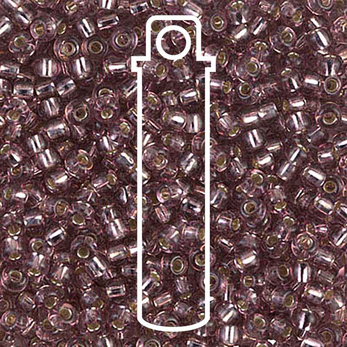 Miyuki Japanese Seed Beads Size 8/0 - Smoky Amethyst (Color #912)