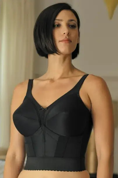 New w/ Tags Carnival Women's Longline Camisole Black Size 38C