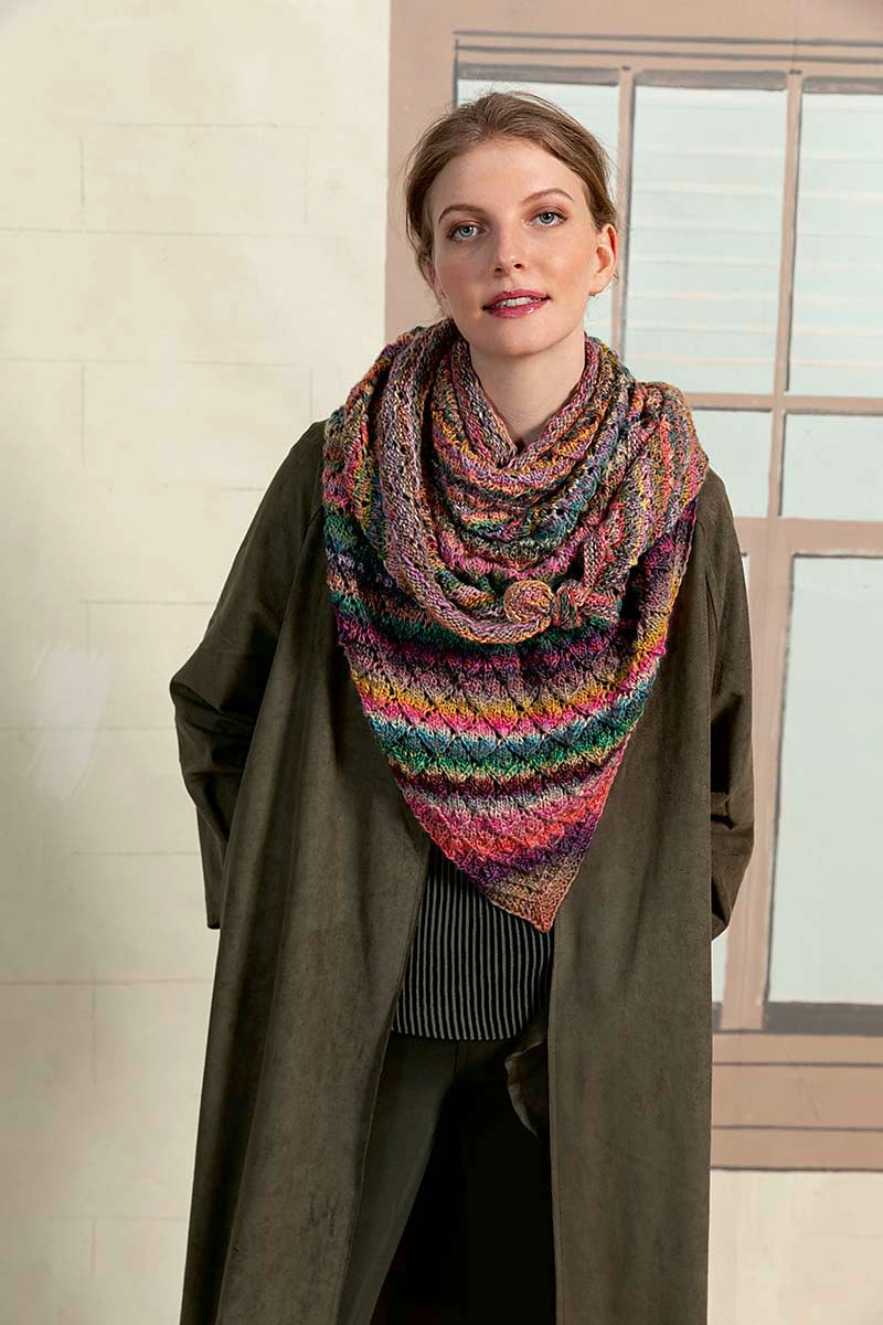 A Lang Frida Pattern - Shawl PTO-030_03 - AVAILABLE ON RAVELRY (LINK & DETAILS IN DESCRIPTION)