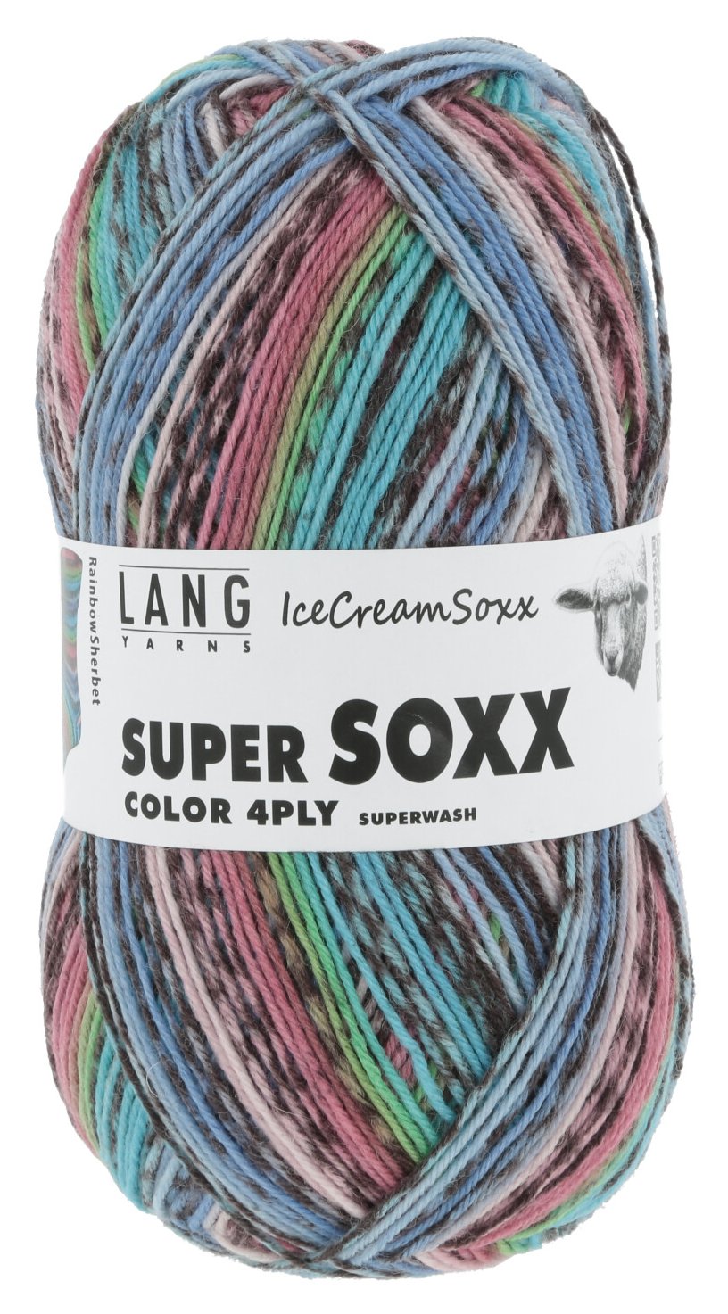 Lang Super Soxx Ice Cream - Rainbow Sherbet (Color #479)