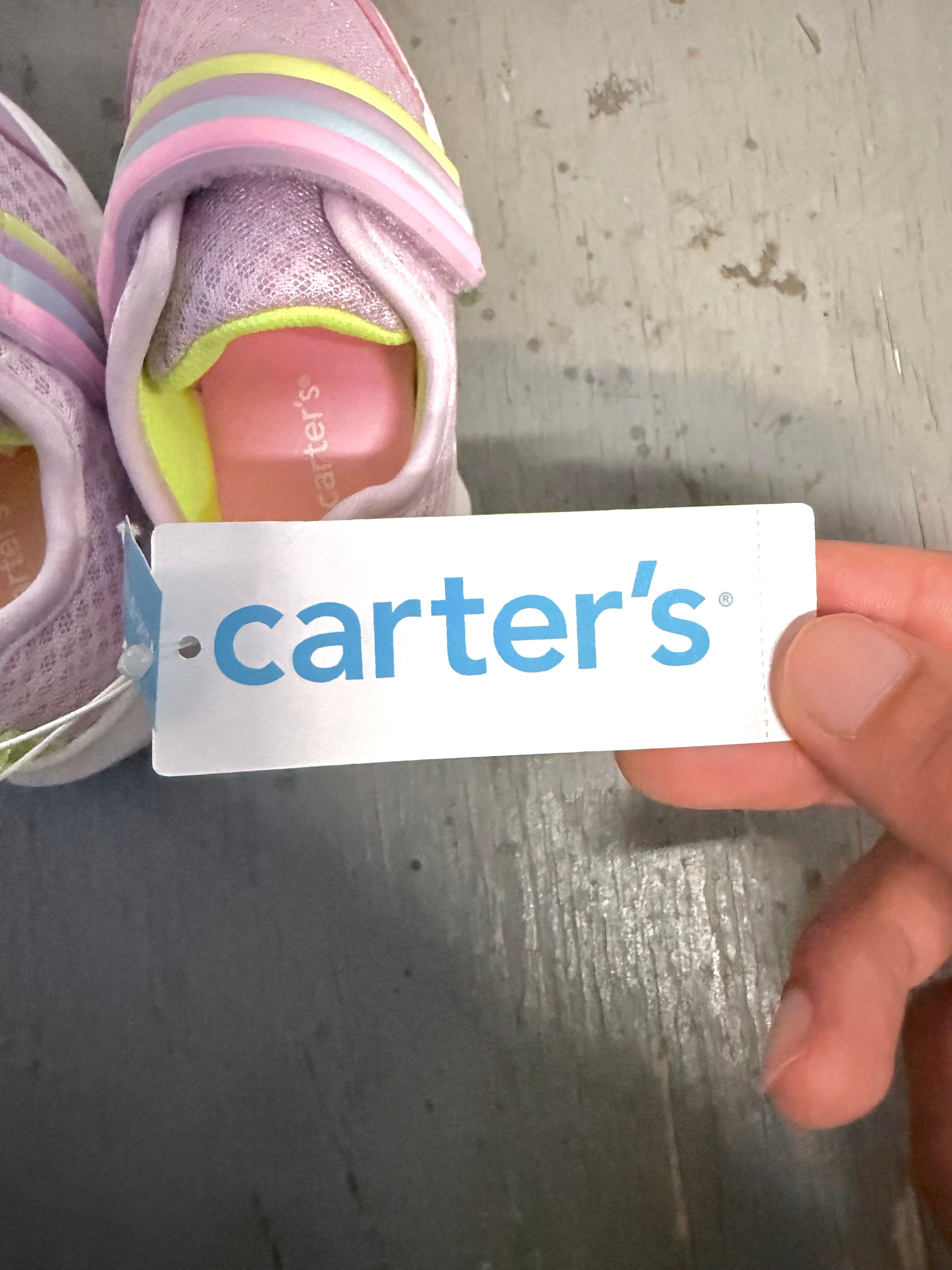 NWT, Carter's Kids' Girl Light-up Hug Sandals Size: 8