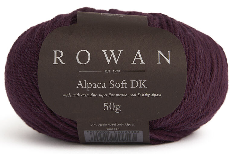 Rowan Alpaca Soft DK - Dark Burgundy (Color #230)