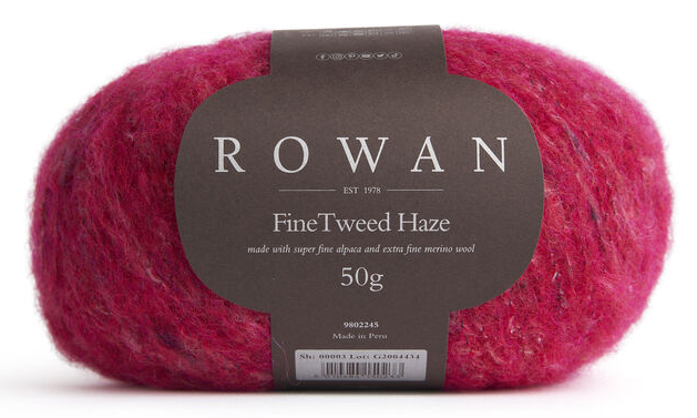 Rowan Fine Tweed Haze - Rose (Color #03)