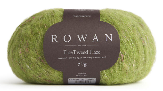 Rowan Fine Tweed Haze - Lawn (Color #05)