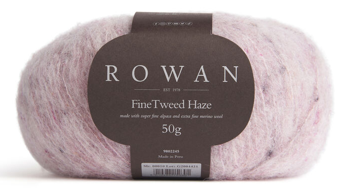 Rowan Fine Tweed Haze - Blush (Color #10)