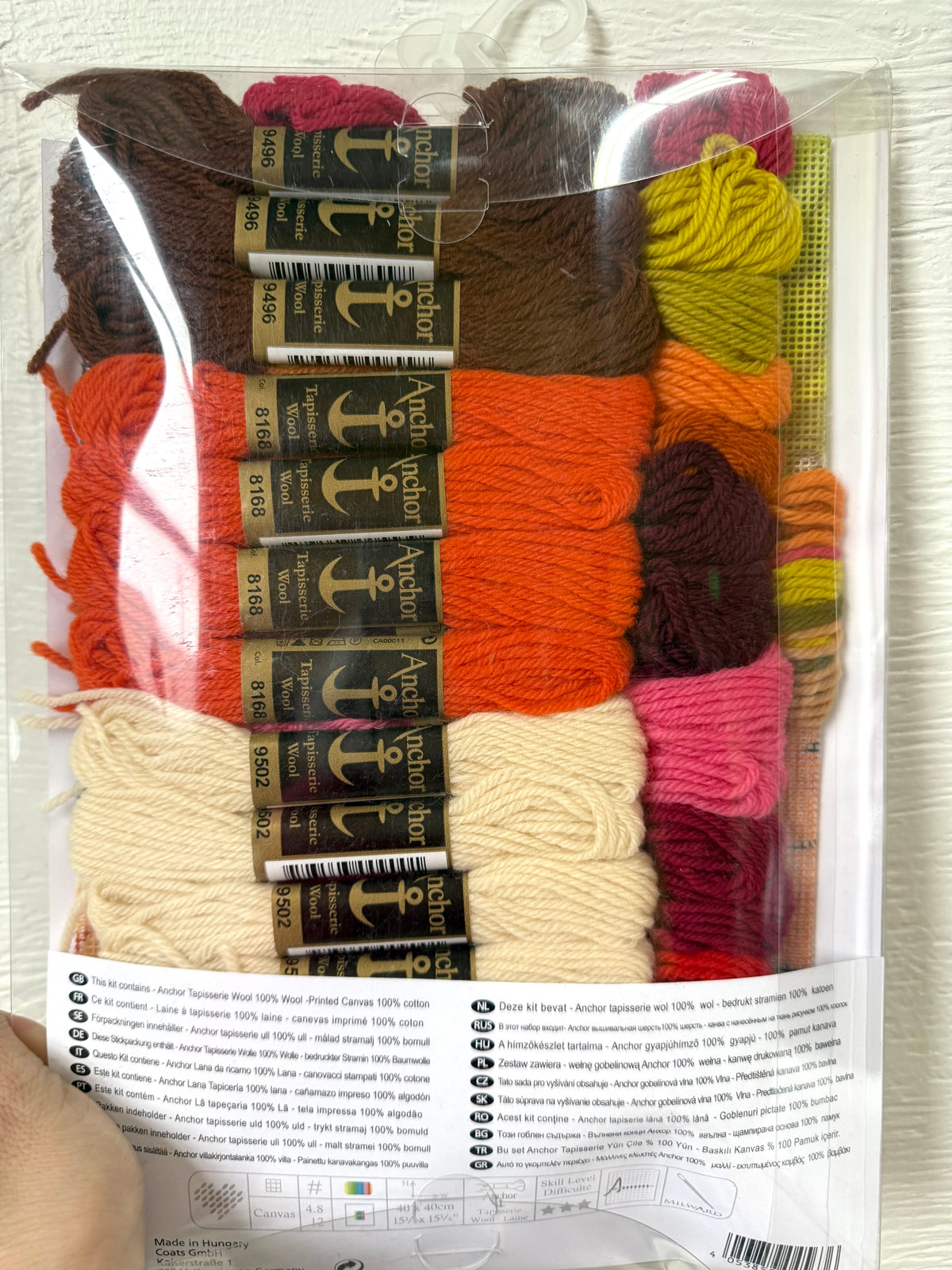 Anchor Needlepoint Tapestry Kit - Fall Leaves by Martha Negley