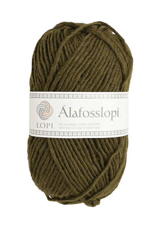 Lopi Álafosslopi Yarn - Dark Olive (Color #9987)