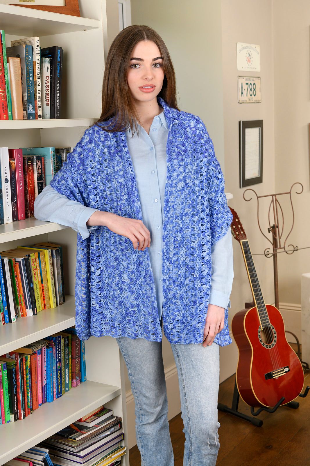 An Araucania Crochet Pattern - Dantes Shawl (PDF)