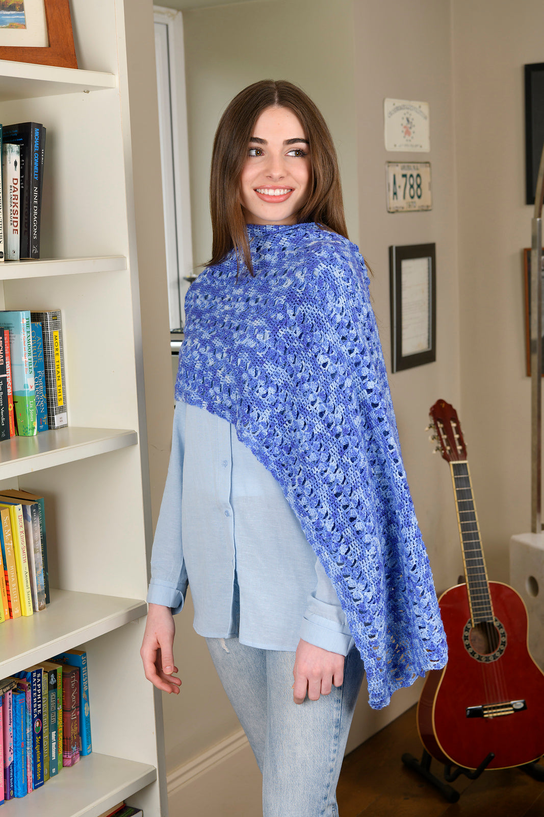An Araucania Crochet Pattern - Dantes Shawl (PDF)