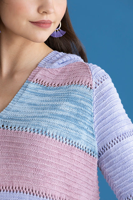 An Araucania Huasco Coton Pattern - Wild Rose Hoodie (PDF)