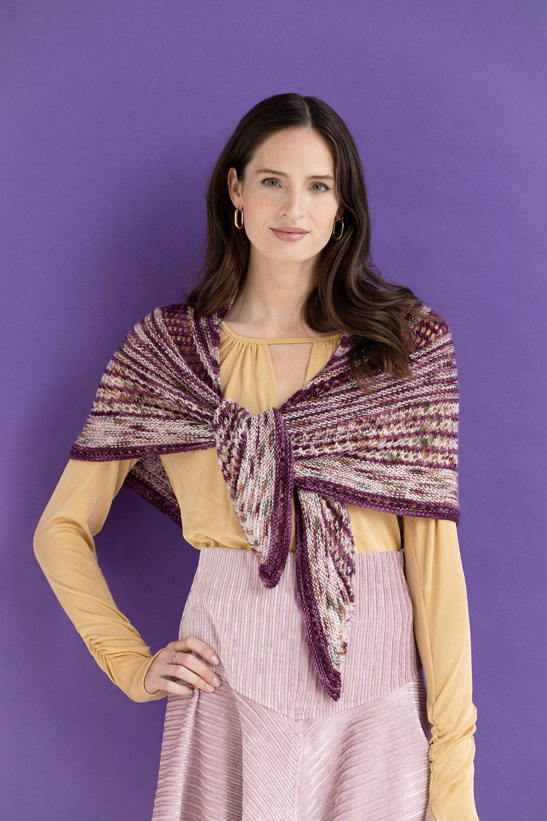 An Araucania Pattern - Flamingo Shawl (PDF)