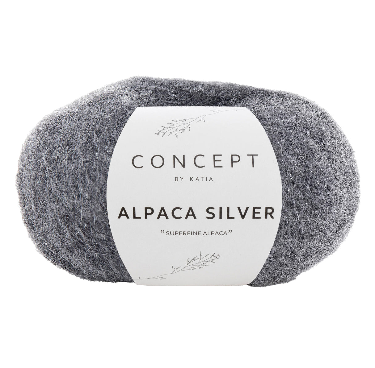 Katia Concept Alpaca Silver - Grey-Silver (Color #256)