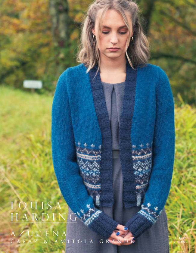 A Louisa Harding Caraz & Amitola Grande Pattern - Azucena (PDF)
