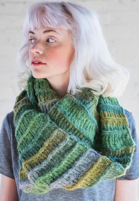 A Berroco Crochet Cowl Pattern - Savio (PDF) crochet pattern on sale at Little Knits
