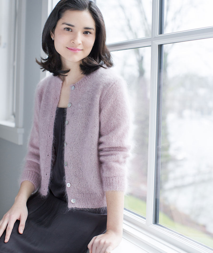 A Churchmouse Yarns and Teas Pattern - Quintessential Cardigan (PDF) Knitting Pattern on sale at Little Knits 