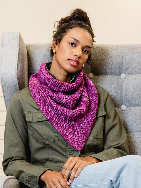 A FREE Berroco Vintage Handpaint Pattern - Berie (PDF)knitting pattern on sale at Little Knits