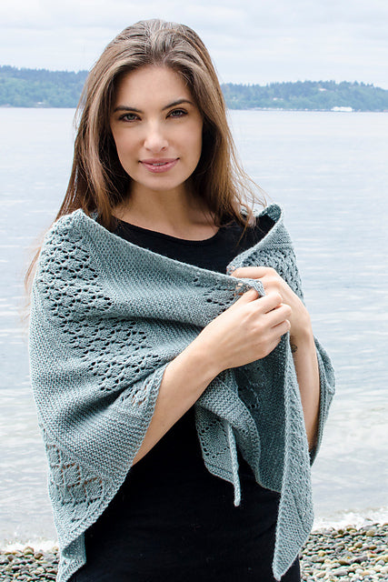 A FREE Cascade 220 Fingering Pattern - Lattice Sampler Shawl (PDF)Knitting Pattern on Sale at Little Knits
