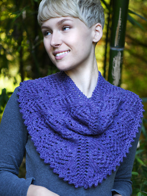 A FREE Cascade 220 Grande Pattern - Mystic Lace Cowl (PDF)Knitting Pattern on Sale at Little Knits
