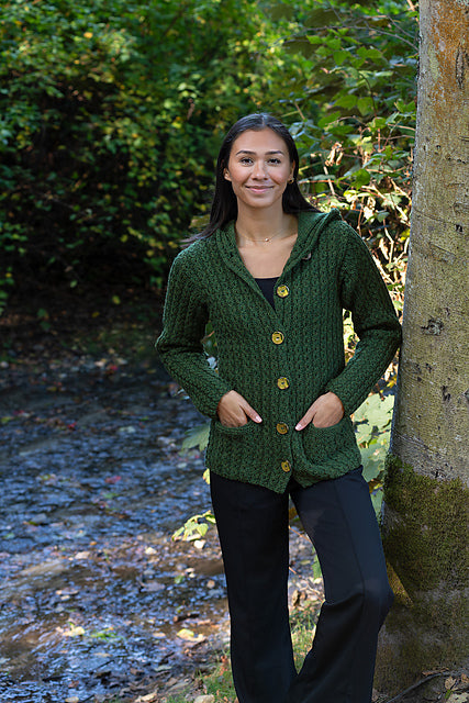A FREE Cascade 220 Pattern - Maggie Hoodie (PDF)Knitting Pattern on Sale at Little Knits