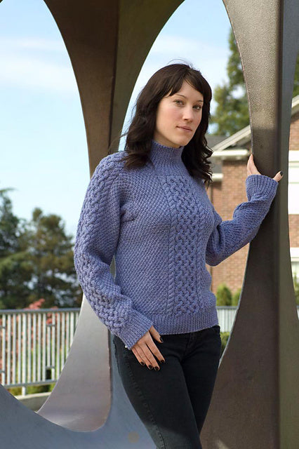A FREE Cascade 220 Pattern - Traditional Aran Pullover (PDF)Knitting Pattern on Sale at Little Knits