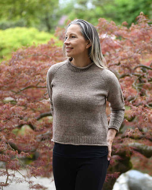 A FREE Cascade 220 Superwash Pattern - Sigh Pullover (PDF) knitting pattern on sale at Little Knits