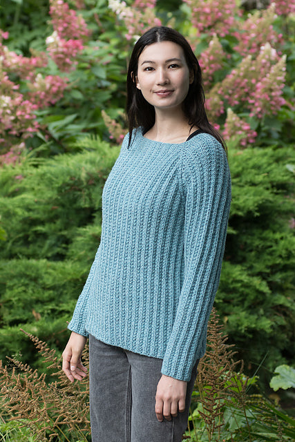 A FREE Cascade Woolpaka Pattern - Long Trek Raglan Pullover (PDF)Knitting Pattern on Sale at Little Knits