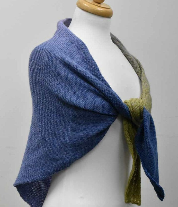 A FREE Laines du Nord Poema - Model Shawl (PDF)knitting pattern on sale at Little Knits