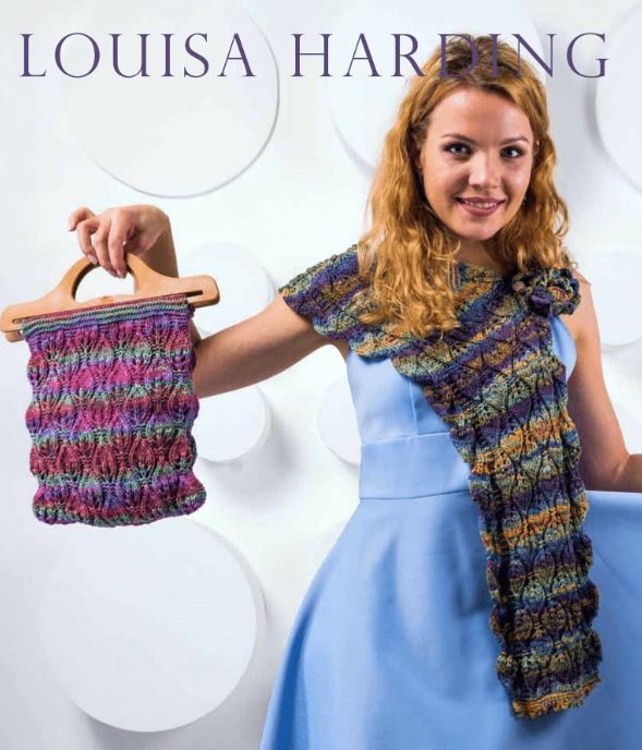 A FREE Louisa Harding Mazzo Pattern - Donatella Wrap & Bag (PDF)
