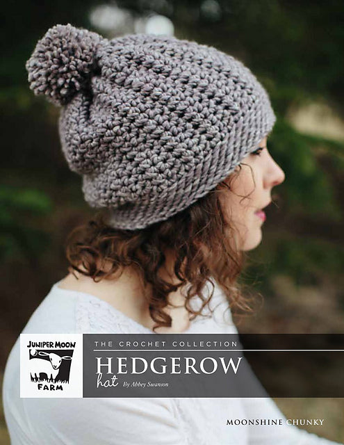 A FREE PATTERN W/ PURCHASES of Moonshine Bulky - Hedgerow (PRINT COPY)Crochet pattern on sale at Little Knits