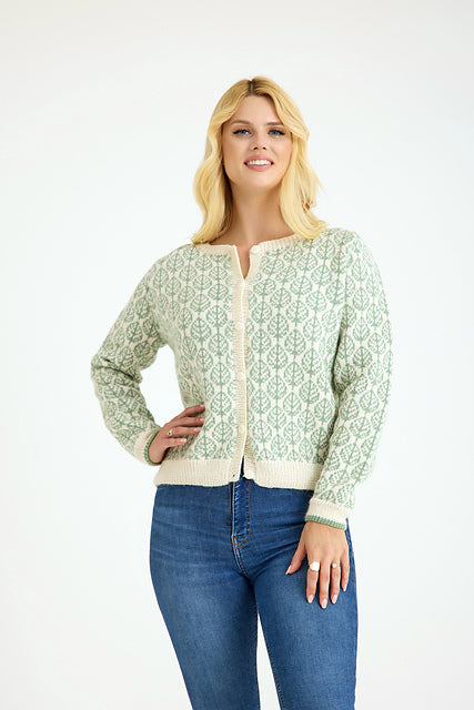 A Jody Long Llama Mia Pattern - Dawn (PDF) knitting pattern on sale at Little Knits