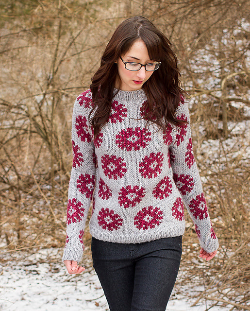 A Juniper Moon Farm Moonshine Bulky Pattern - Supermoon (PDF) knitting pattern on sale at Little Knits