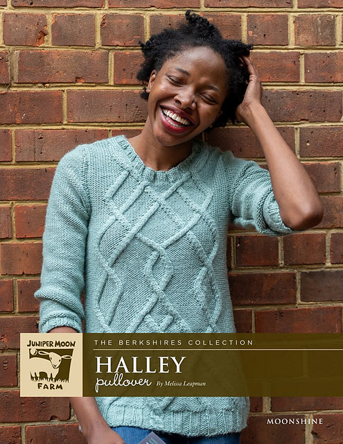 A Juniper Moon Farm Moonshine Pattern - Halley (PDF) knitting pattern on sale at Little Knits
