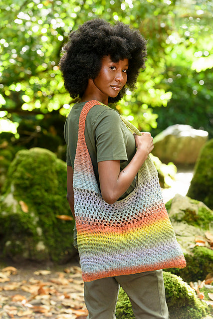 A Juniper Moon Farm Summer Solstice Paints Crochet Pattern - Corrina (PDF) knitting pattern on sale at Little Knits