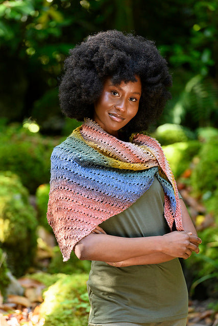 A Juniper Moon Farm Summer Solstice Paints Pattern - Silvia (PDF) knitting pattern on sale at Little Knits