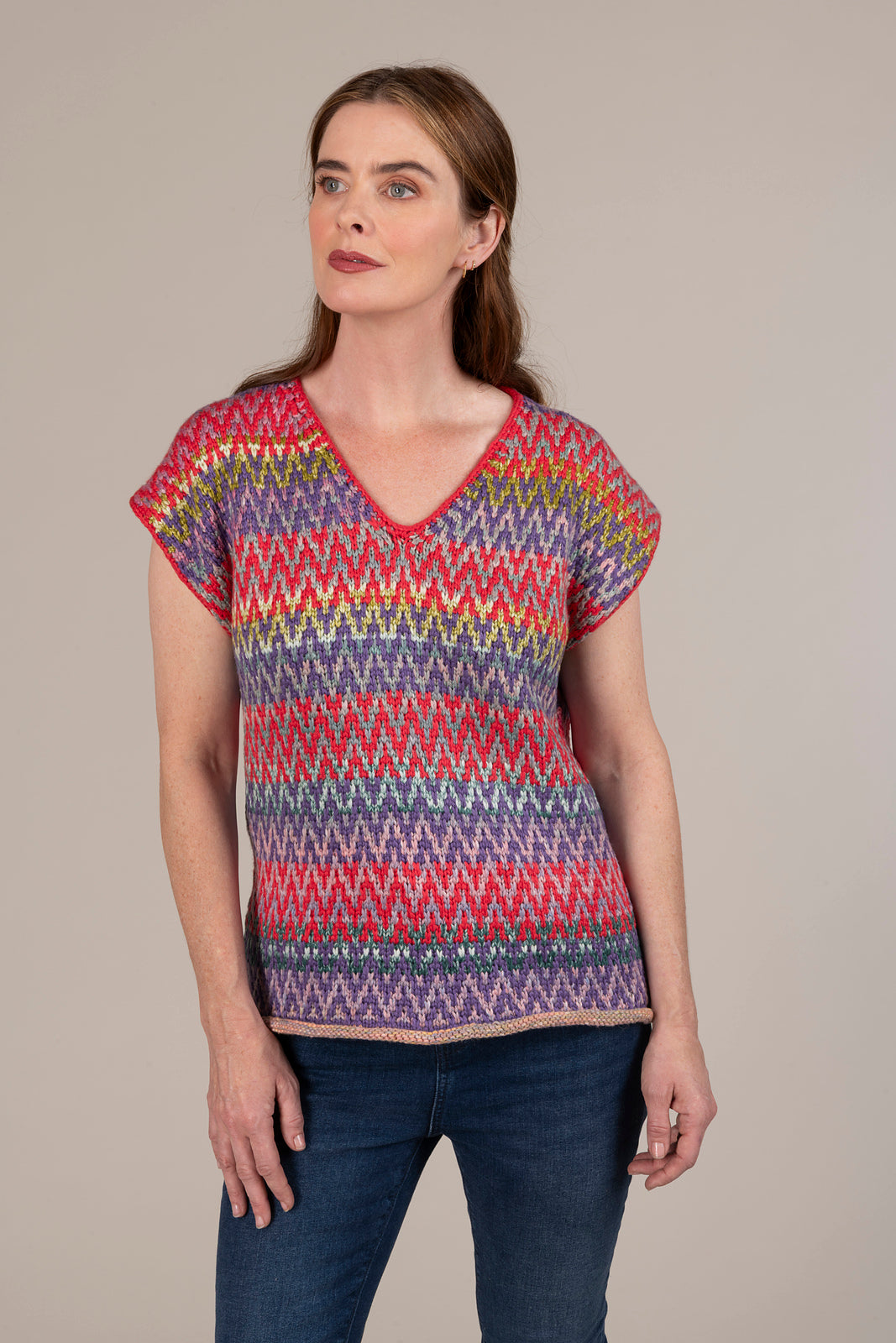 A Juniper Moon Farms Cumulus, Cumulus Degradé & Cumulus Stripes Pattern - Celine (PDF)