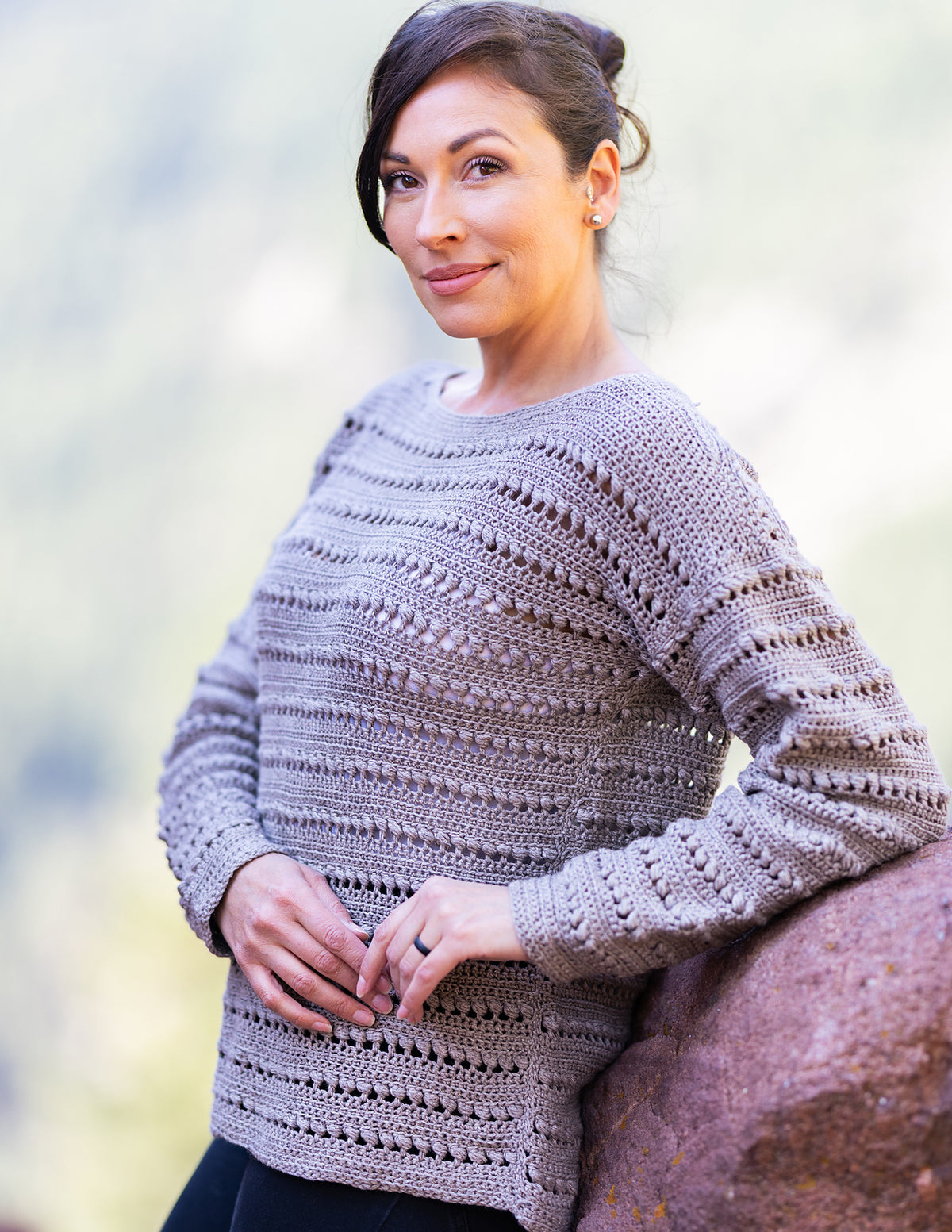 A Juniper Moon Pattern - Cleo Pullover (PDF) (Crochet)
