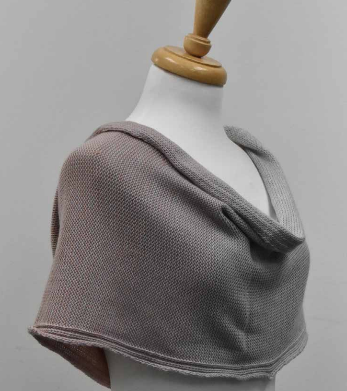 A Laines du Nord Poema Cashmere Pattern - Model Cowl (PDF) knitting pattern on sale at Little Knits