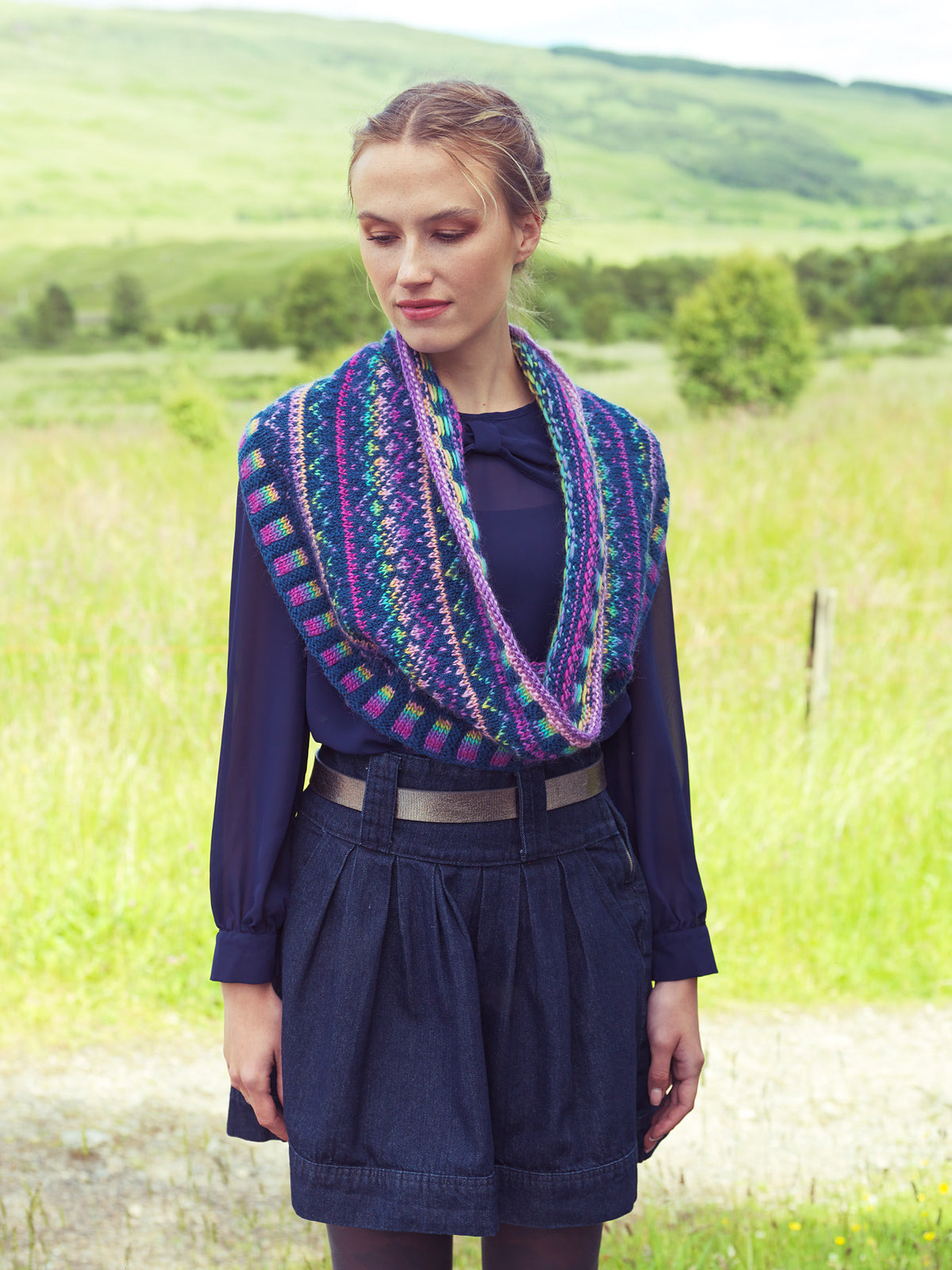 A Louisa Harding Amitola Grande Pattern - Chio Cowl (PDF)