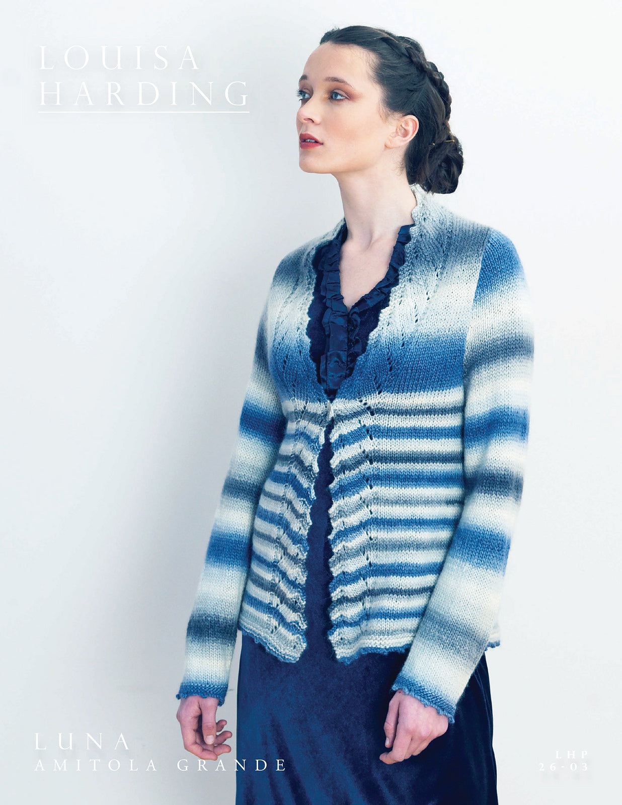 A Louisa Harding Amitola Grande Pattern - Luna Cardigan  (PDF)