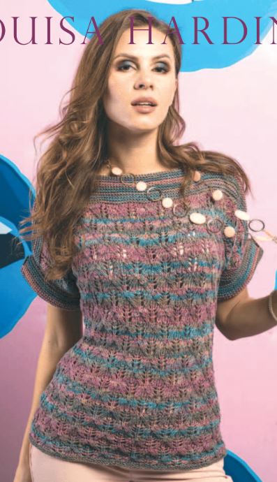 A Louisa Harding Mazzo Pattern - Giavanna Top (PDF)