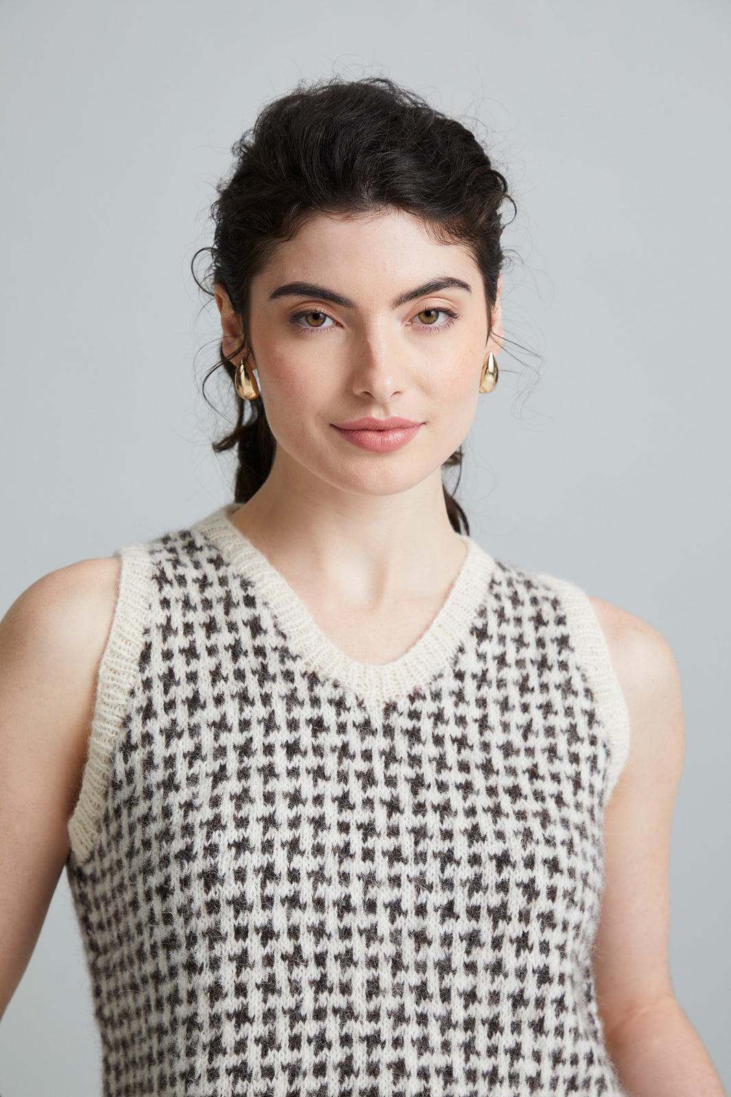 A Mode at Rowan Alpaca Cotton Pattern - Elwood Sleeveless Top (PDF)