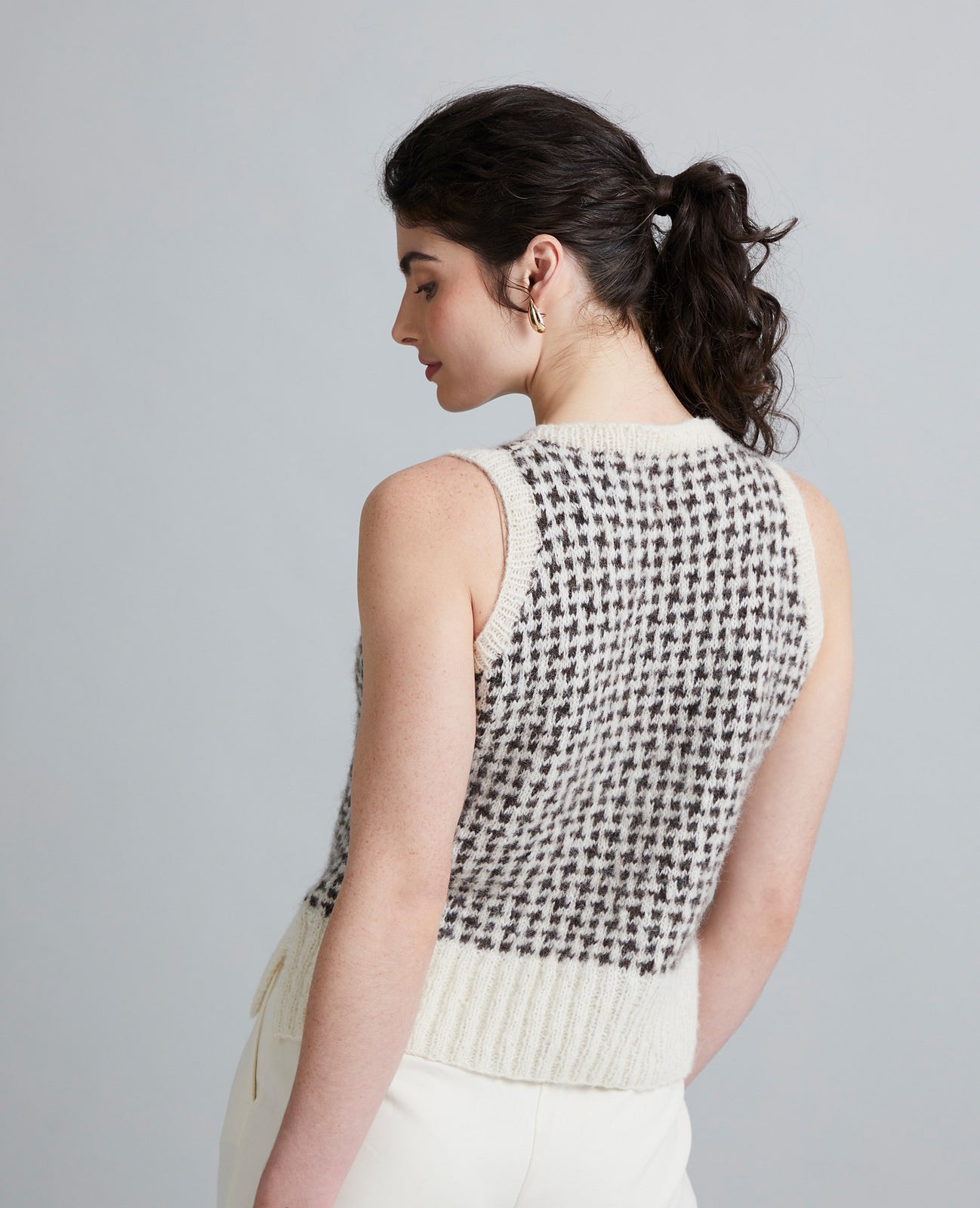 A Mode at Rowan Alpaca Cotton Pattern - Elwood Sleeveless Top (PDF)