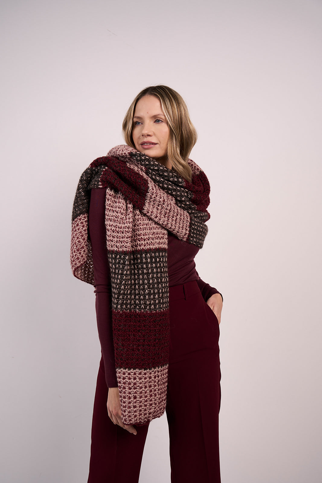 A Mode at Rowan Alpaca Cotton Pattern - Perry Wrap (PDF)