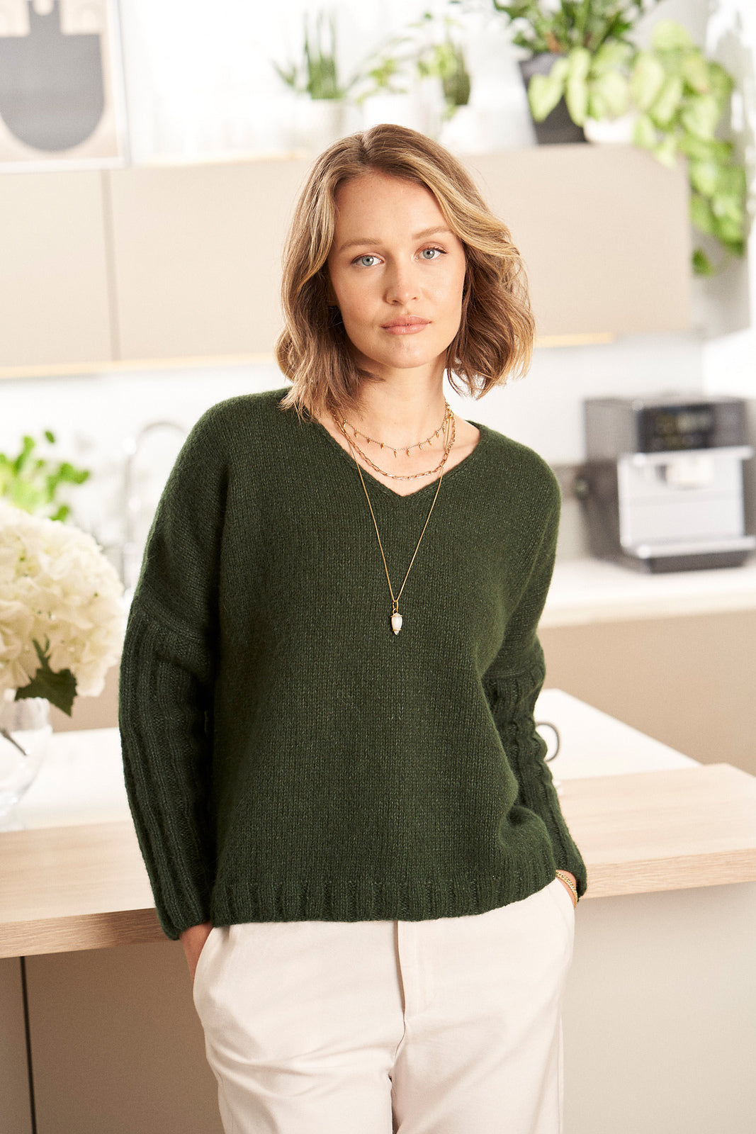 A Mode at Rowan Alpaca Cotton Pattern - Prairie Pullover (PDF)