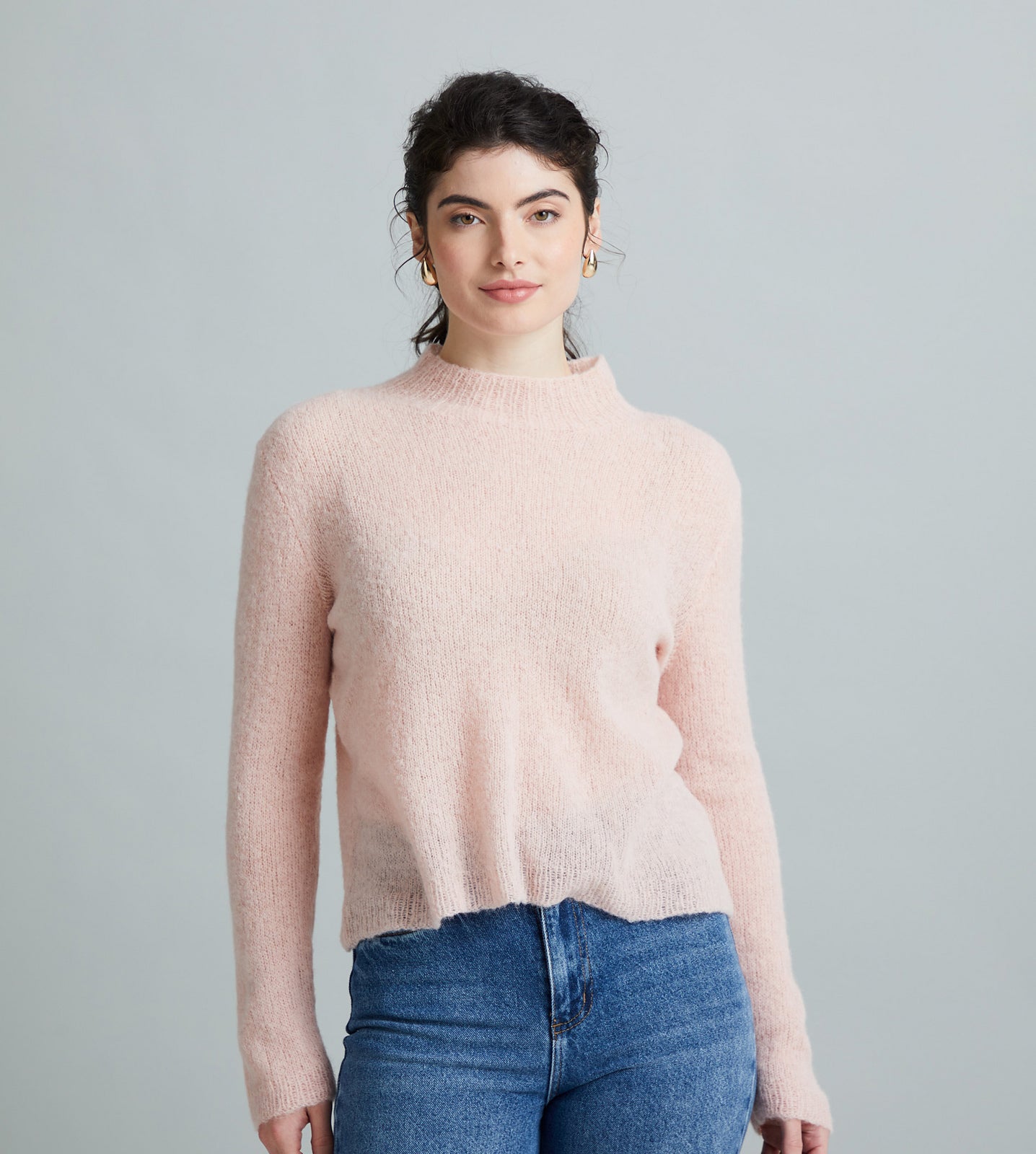 A Mode at Rowan Alpaca Haze Pattern - Ayla Pullover (3 styles) (PDF)