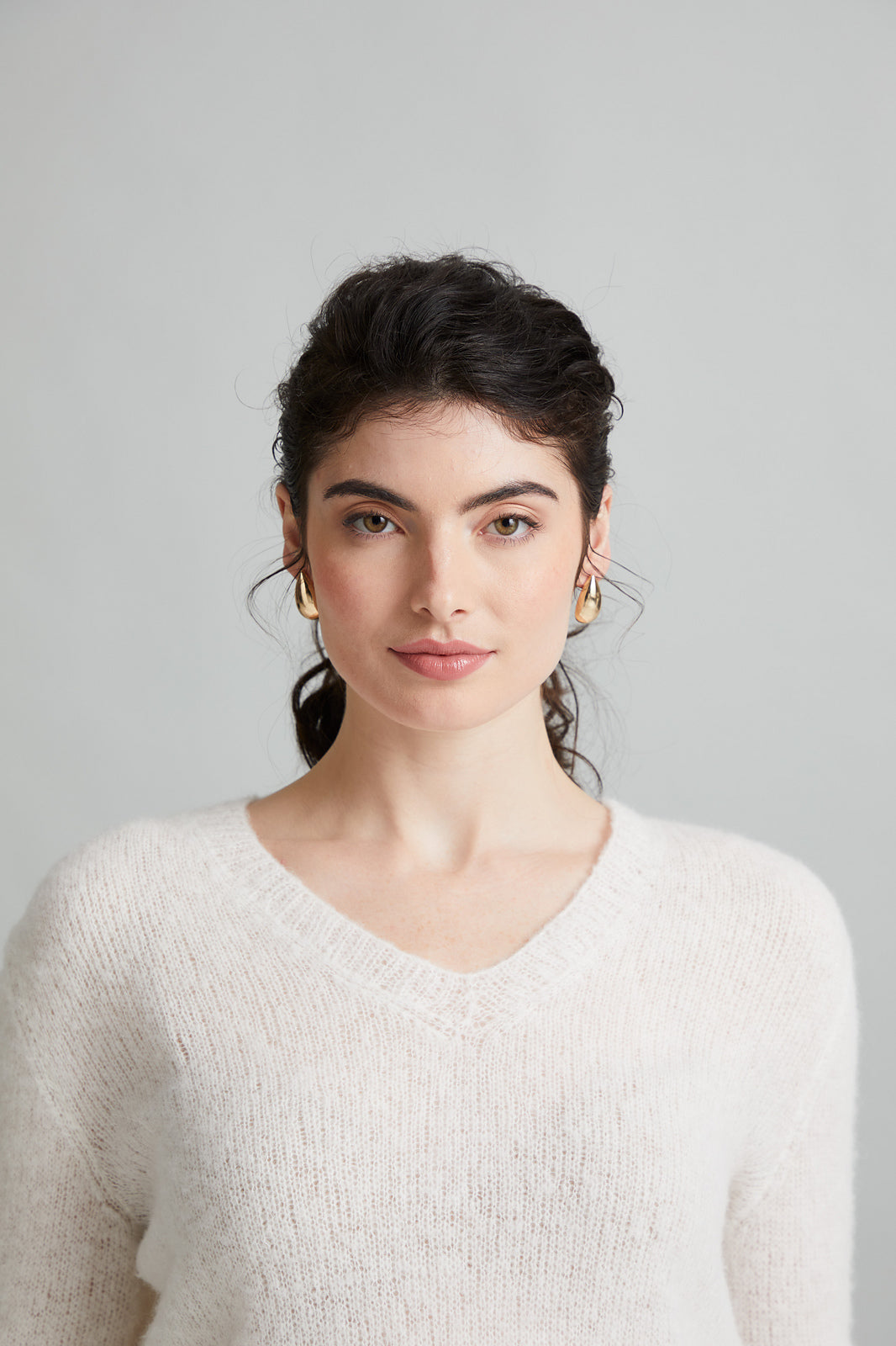 A Mode at Rowan Alpaca Haze Pattern - Ayla Pullover (3 styles) (PDF)