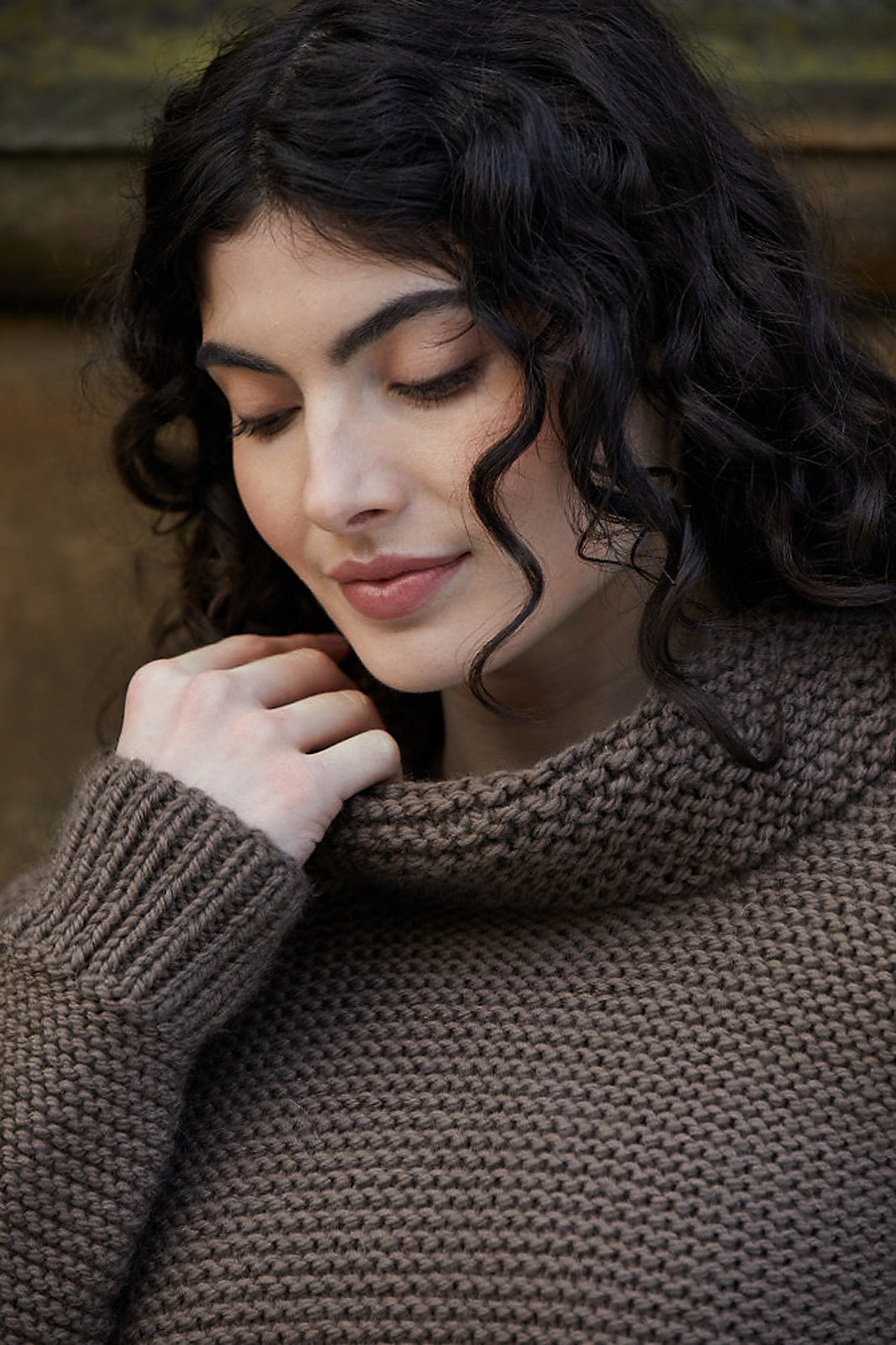 A Mode at Rowan Chunky Wool Pattern - Elowen Pullover (PDF)