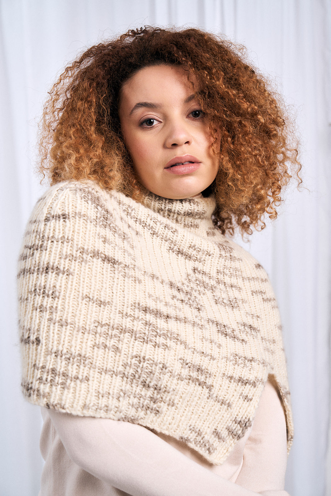 A Mode at Rowan Colourmix Pattern - Archer Poncho (PDF)