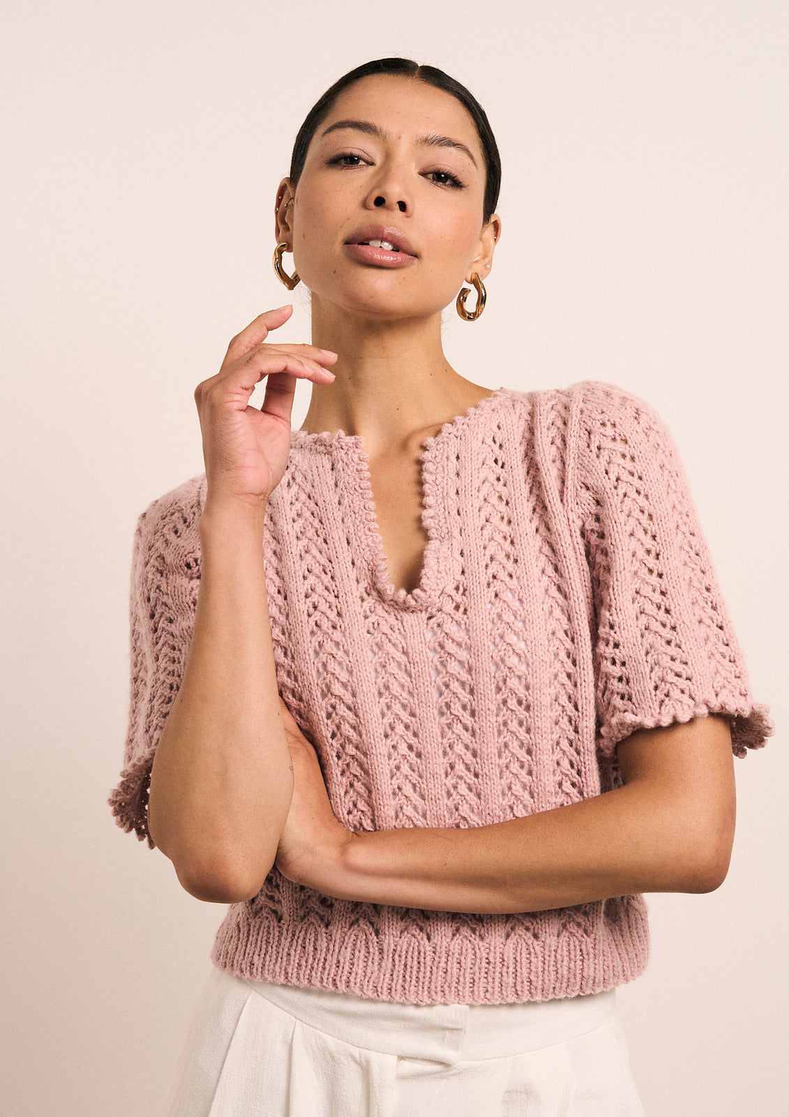 A Mode at Rowan Cotton DK Pattern - Saffi Cardigan (PDF)